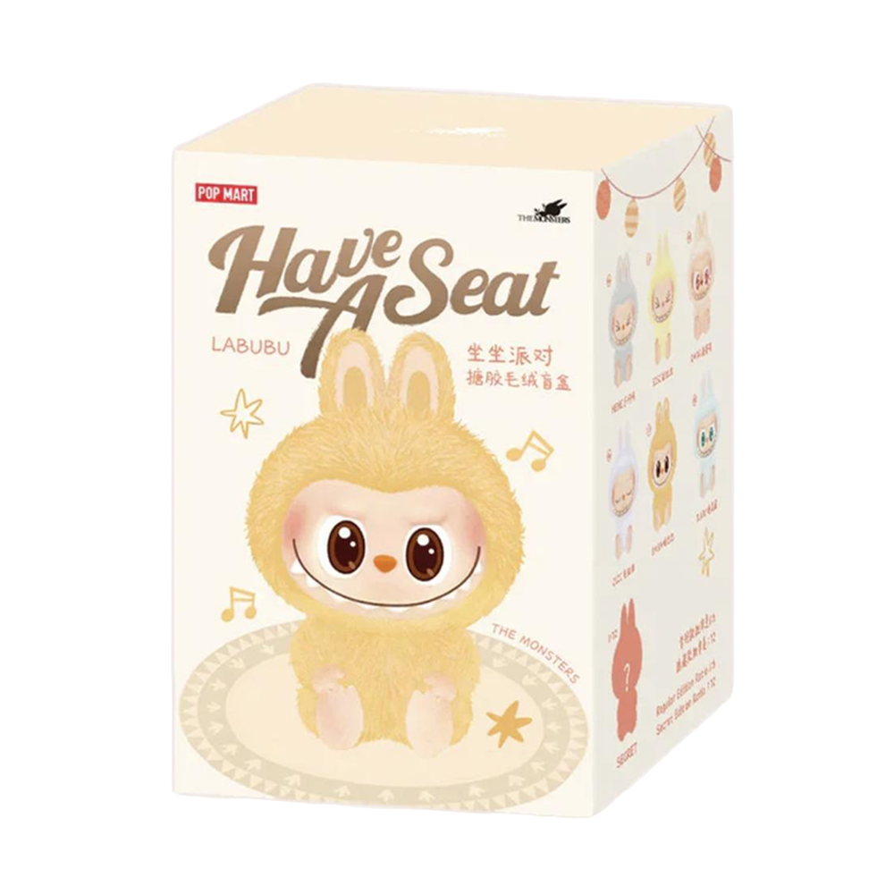 The Monsters Labubu Have A Seat Series Plush Pendant Blind Box